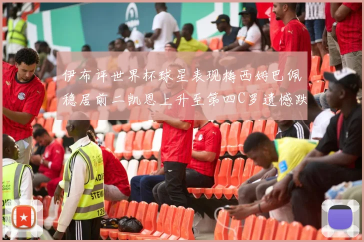 伊布评世界杯球星表现梅西姆巴佩稳居前二凯恩上升至第四C罗遗憾跌出前十